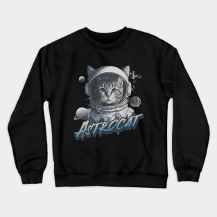 Cute Kitty AstroCat Crewneck Sweatshirt